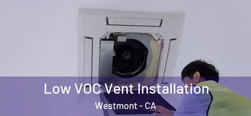 Low VOC Vent Installation Westmont - CA